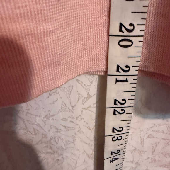 Tory Burch Kimberly merino wool sweater featuring embellished flare cuffs.  S/P - Picture 7 of 9